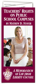 Teachers' Rights on Public School Campuses (brochure)