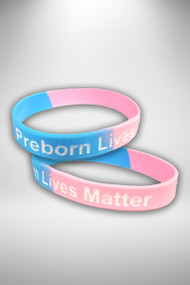 "Preborn Lives Matter" Wrist Band