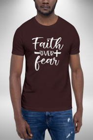 Faith Over Fear—dark T-Shirt