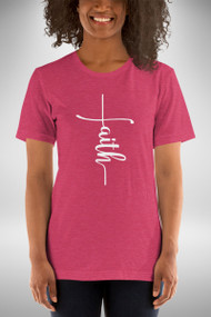 Faith Cross—dark T-Shirt