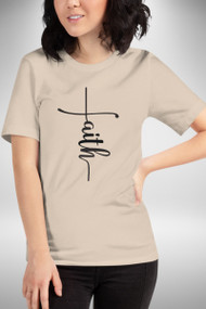 Faith Cross—light T-Shirt