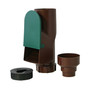 Leaf Separator in Brown and adaptor components to fit most UK downpipes.