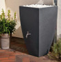200L Modena Decorative Water Butt. Colour finish: Dark Granite. The decorative gravel on the top is not included.