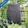 Oak Barrel Effect Water Butt 250L (also available in 500L).