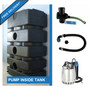 1500 Litre Water Storage Tank with Internal Pump Kit. Free Delivery