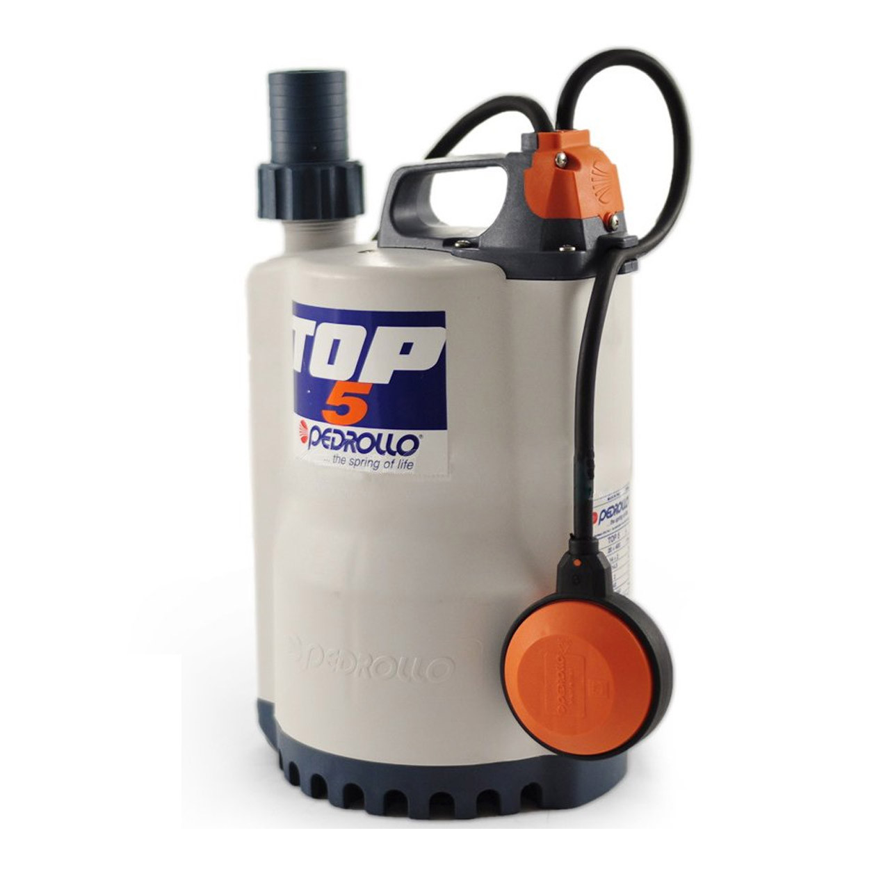 Bomba sumergible Pedrollo Top 5 de 1 1/4 HP - ProAqua México | Proveedora  de Insumos Acuícolas, S.A. de C.V.