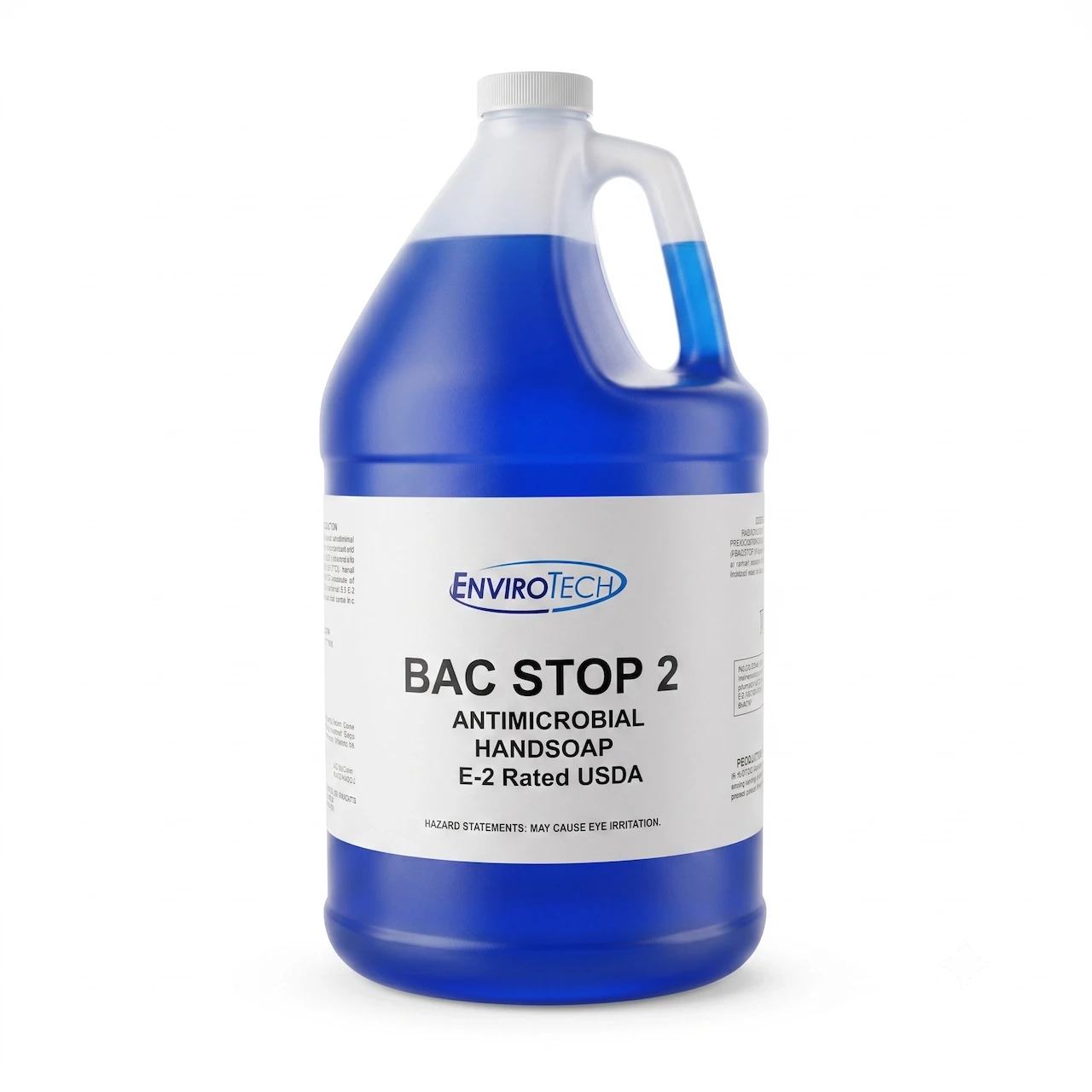 BAC STOP 2 jabón de manos antimicrobiano sanitizante categoría E2 de Envirotech
