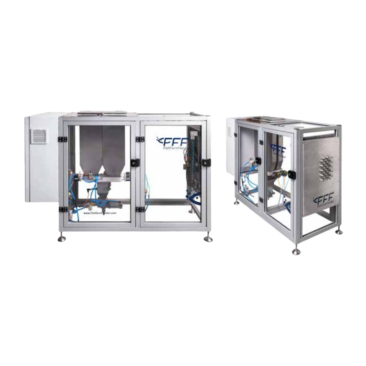 Sistema de alimentación automatizado para criaderos medianos y grandes pienso seco FFF