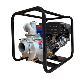 Motobomba Tragasólidos a Gasolina 4x4 12 HP marca Mpower