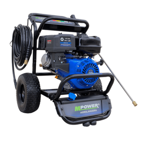 Hidrolavadora a Gasolina 4200 PSI 14 HP Monofásico marca Mpower