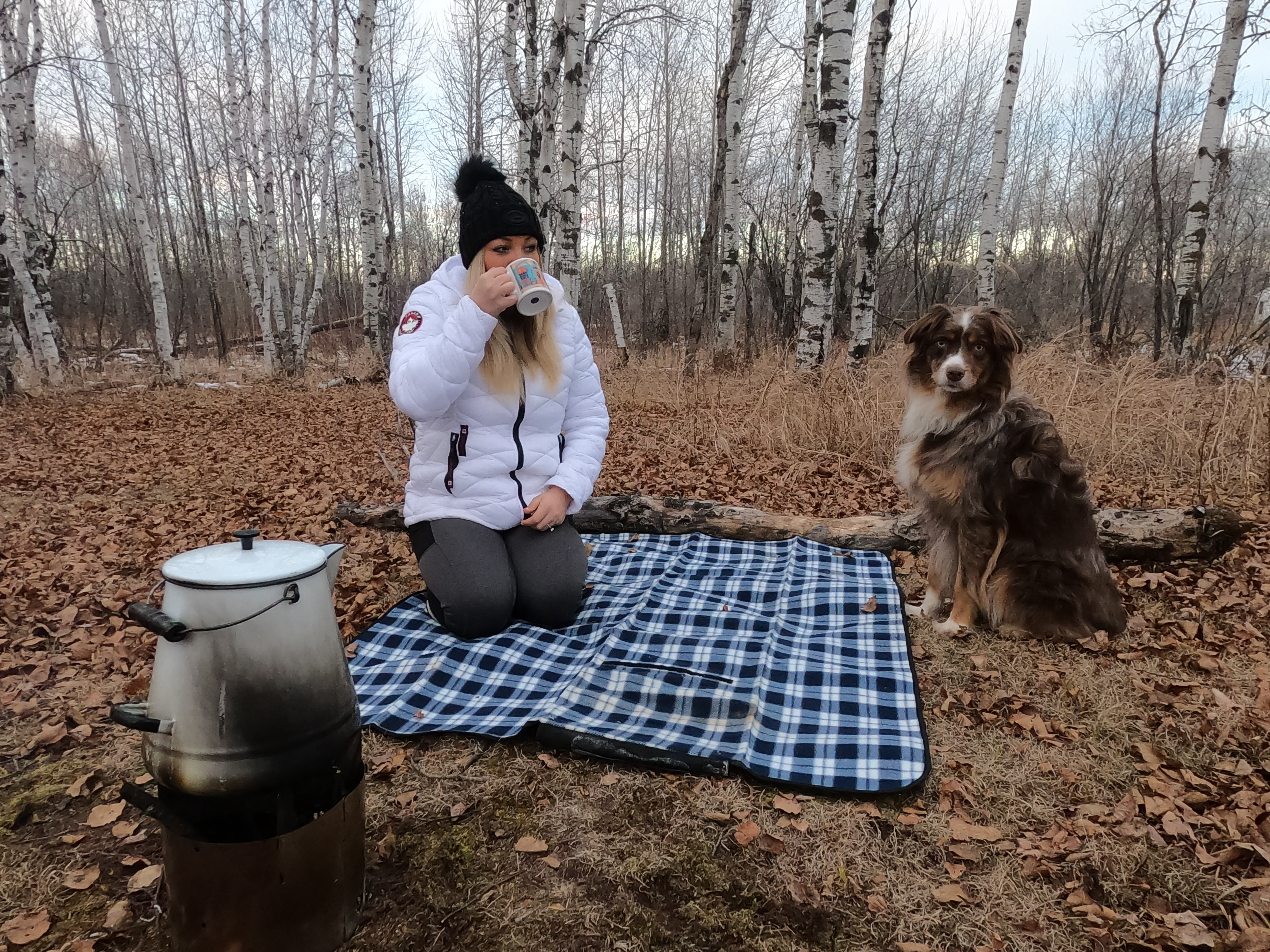 Hot Chocolate with Littlbug Stick and Twig Campstove