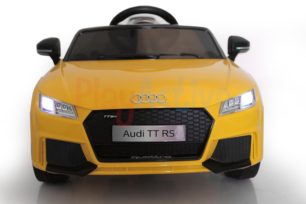 licensed audi tt rs 12v children's ride on car with 2.4 g remote