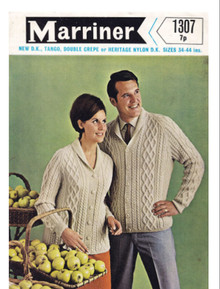 Vintage His and Hers Aran Cardigan