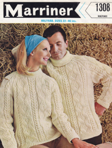 Vintage Aran Polo, V-Neck and Crew Neck Sweater