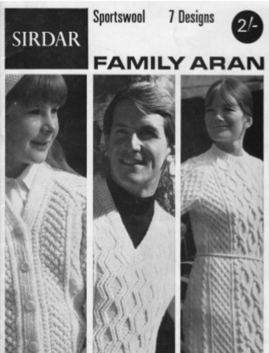 Vintage Aran Family Sweaters