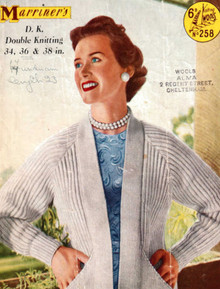 Vintage Ladies Aran Jacket