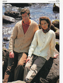 Vintage Unisex Country Aran Cardigan