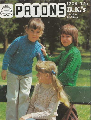 Vintage Children's Aran Sweaters
