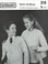 Vintage Childrens V-Neck and Roundneck Aran Sweater