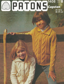 Vintage Childrens Aran Cardigans