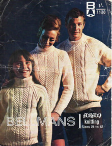 Vintage Aran Raglan Sweater