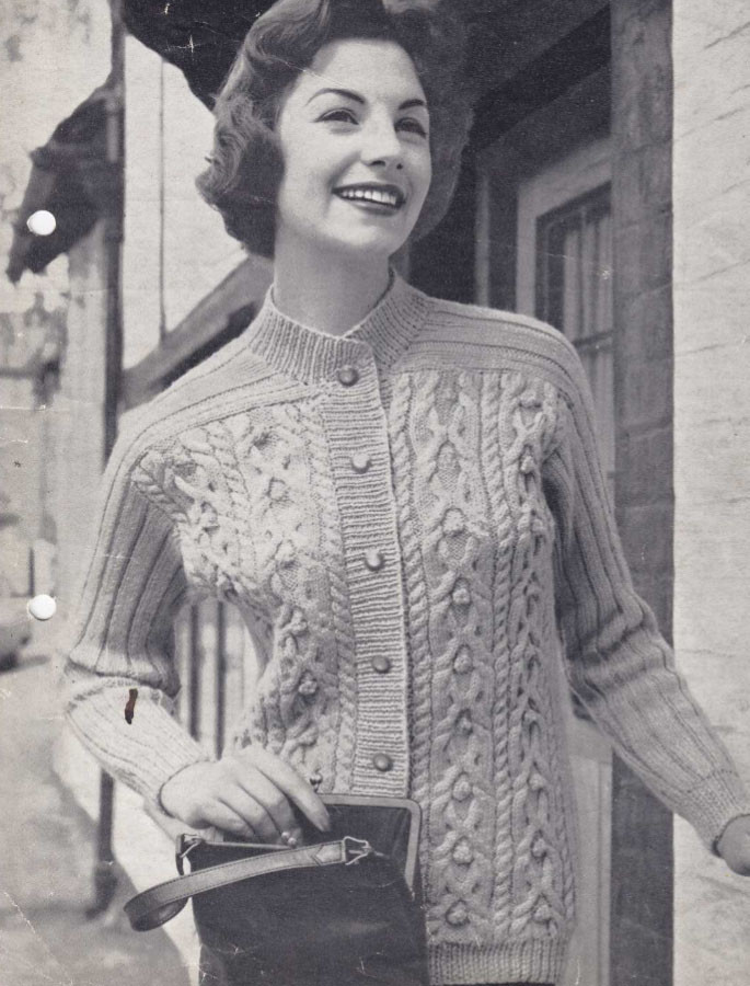 ladies vintage cardigan