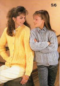 Vintage Family Diamond Aran Cardigan 