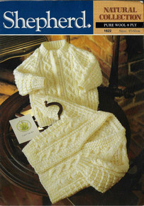 Vintage  Baby Aran Cardigans