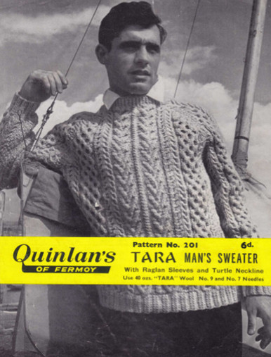 Men's Vintage Raglan Sweater