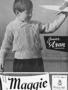 Children's Vintage Shawl Neck