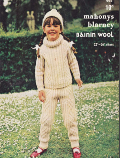 Children's Vintage Trews and Polo Neck Sweater