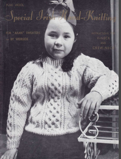 Children's Traditional Aran Stitch Sweater