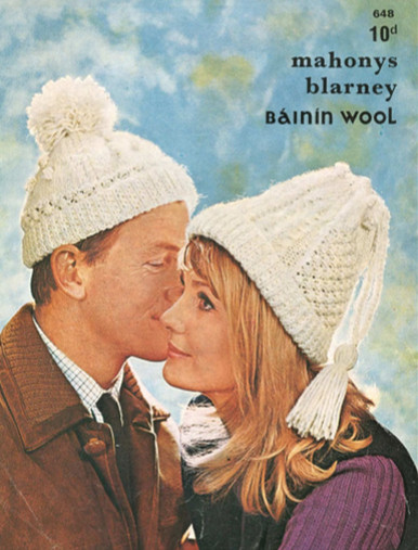 Vintage His and Hers Aran Hat