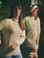 Vintage Style Aran Dress and Sweater
