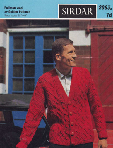 Vintage Men's Aran Isles Jacket