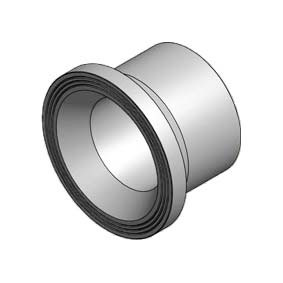 Butt Fusion Beveled Flange Adapter