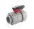 Polypropylene True Union Ball Valve with Socket Fusion Outlets