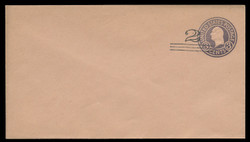 U.S. Scott # U 450a/10, UPSS 2795/19, 1920-1 2c (Type 2 Sch) on 3c (U436b) Washington, dark violet on oriental buff, Die 5 - Mint (See Warranty)