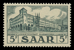 SAAR Scott # 236 5fr General Post Office (With Inscription)