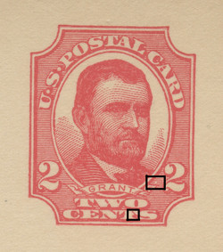 U.S. Scott # UX  25T2, UPSS #S35Bi 1911 2c Ulysses S. Grant, red on buff, Type 2 - Mint Postal Card (See Warranty)