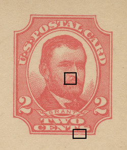 U.S. Scott # UX  25T2, UPSS #S35Bj-1 1911 2c Ulysses S. Grant, red on buff, Type 2 - Mint Postal Card (See Warranty)