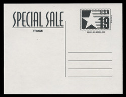 U.S. Scott # CVUX3-09, UPSS # PB3a1, Variety PSE003 - Special Sale