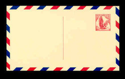 U.S. Scott # UXC  3 A/UPSS #SA3-TA 1958 5c Eagle, red on buff, with red & blue border, Type A - Mint Postal Card (See Warranty)