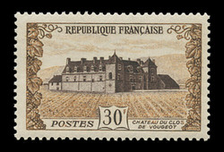 FRANCE Scott #  670, 1951 Chatreau du Clos, Vougeot