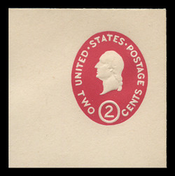 U.S. Scott # U 533a, 1950 2c Washington, Die 1 - Mint Full Corner