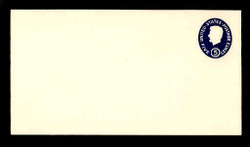 U.S. Scott # U 544c 1962 5c Lincoln, Die 2 with Albino Impression of 5c (U536) Error - Mint Envelope, UPSS Size 12