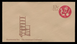 U.S. Scott # U 575 1976 13c American Craftsman - Tools - Mint Envelope, UPSS Size 12