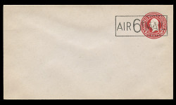 U.S. Scott # UC  8b 1945 6c on 2c (U429g) Washington, Die 8 - Mint Envelope, UPSS Size 13