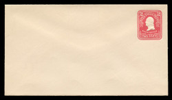 U.S. Scott # U 385, 1903 2c Washington, carmine on white - Mint Envelope, UPSS Size 10