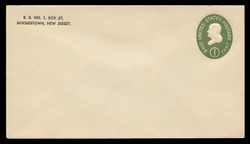 U.S. Scott # U 532b/10, UPSS # 3290/45, 1950 1c Franklin, Die 3 - Mint (See Warranty)